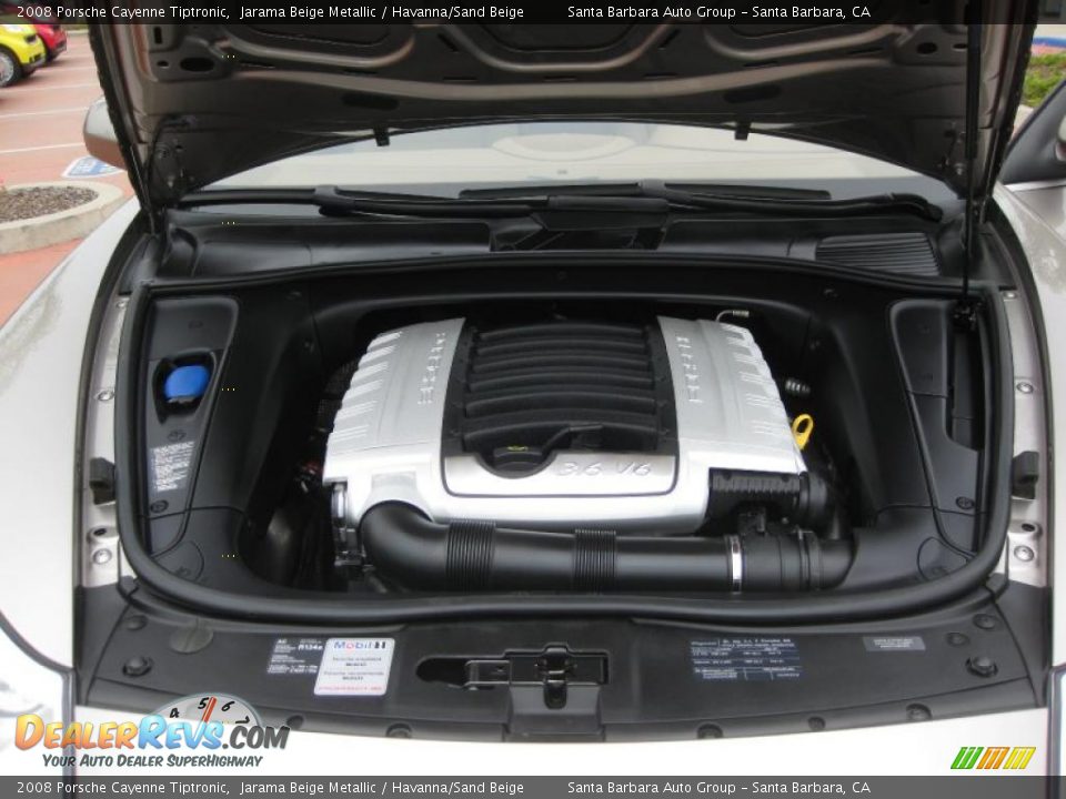 2008 Porsche Cayenne Tiptronic Jarama Beige Metallic / Havanna/Sand Beige Photo #12