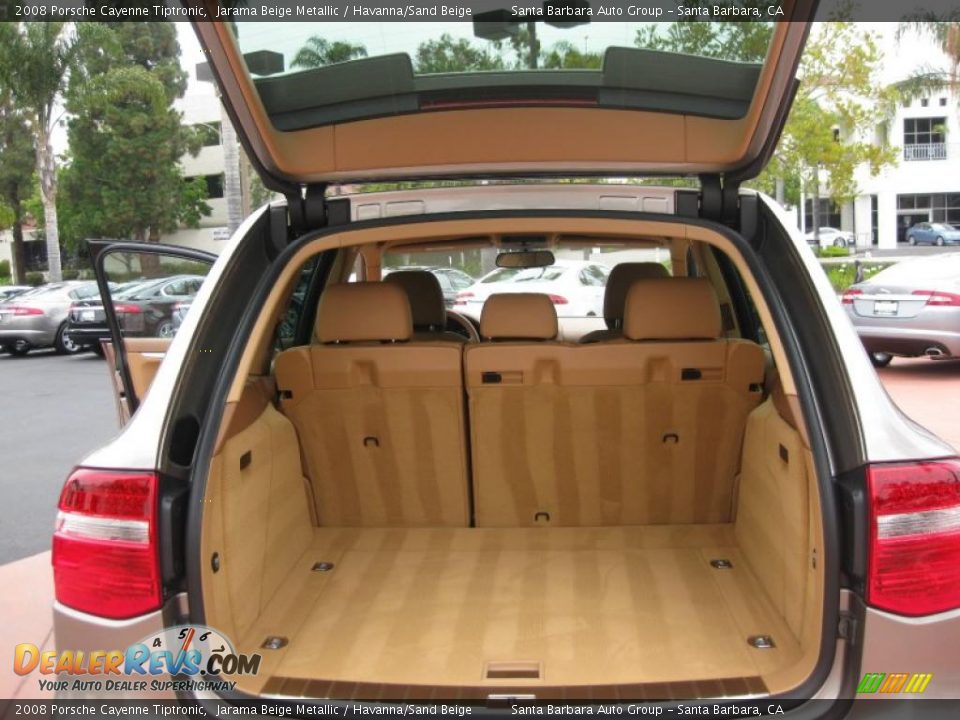 2008 Porsche Cayenne Tiptronic Jarama Beige Metallic / Havanna/Sand Beige Photo #13