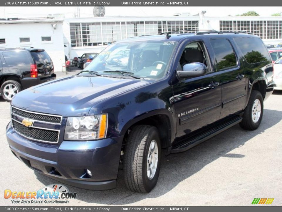 2009 Chevrolet Suburban LT 4x4 Dark Blue Metallic / Ebony Photo #1