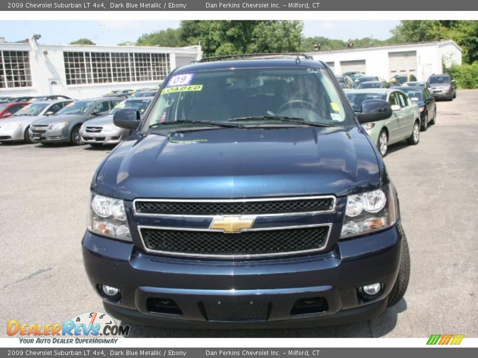 2009 Chevrolet Suburban LT 4x4 Dark Blue Metallic / Ebony Photo #2