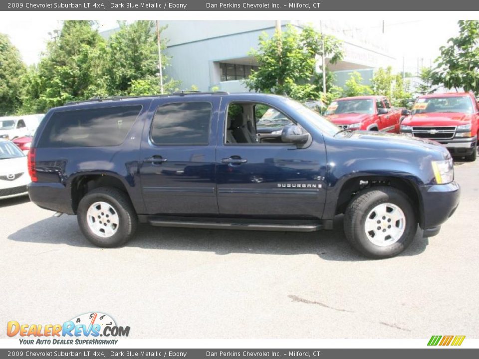 2009 Chevrolet Suburban LT 4x4 Dark Blue Metallic / Ebony Photo #4