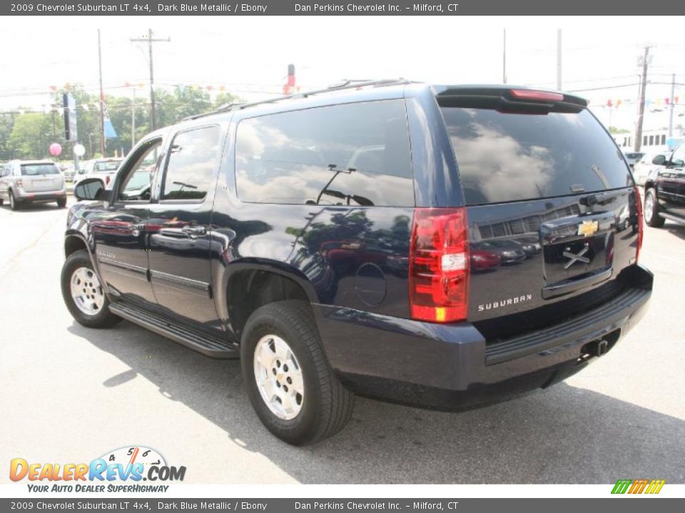 2009 Chevrolet Suburban LT 4x4 Dark Blue Metallic / Ebony Photo #8