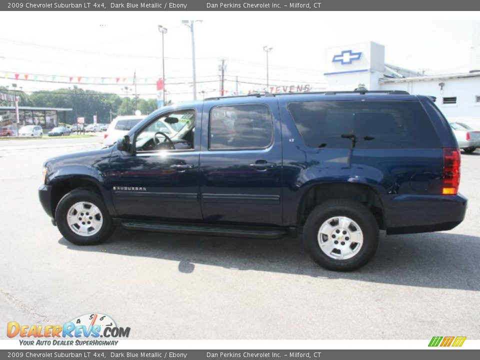 2009 Chevrolet Suburban LT 4x4 Dark Blue Metallic / Ebony Photo #9