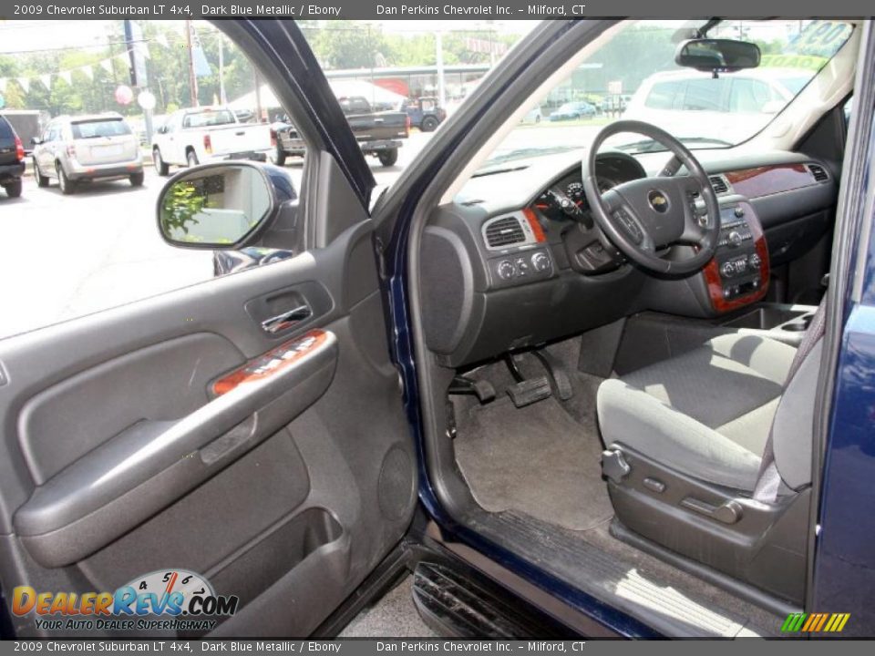 2009 Chevrolet Suburban LT 4x4 Dark Blue Metallic / Ebony Photo #10