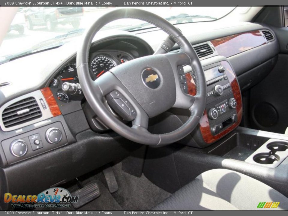 2009 Chevrolet Suburban LT 4x4 Dark Blue Metallic / Ebony Photo #11