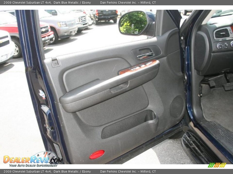 2009 Chevrolet Suburban LT 4x4 Dark Blue Metallic / Ebony Photo #13
