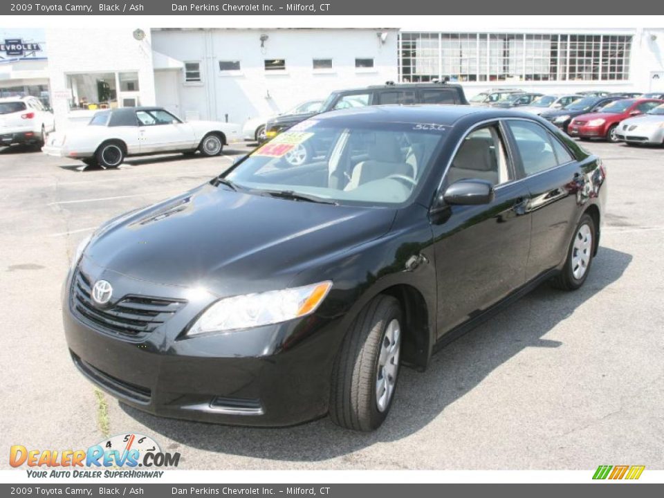2009 Toyota Camry Black / Ash Photo #1