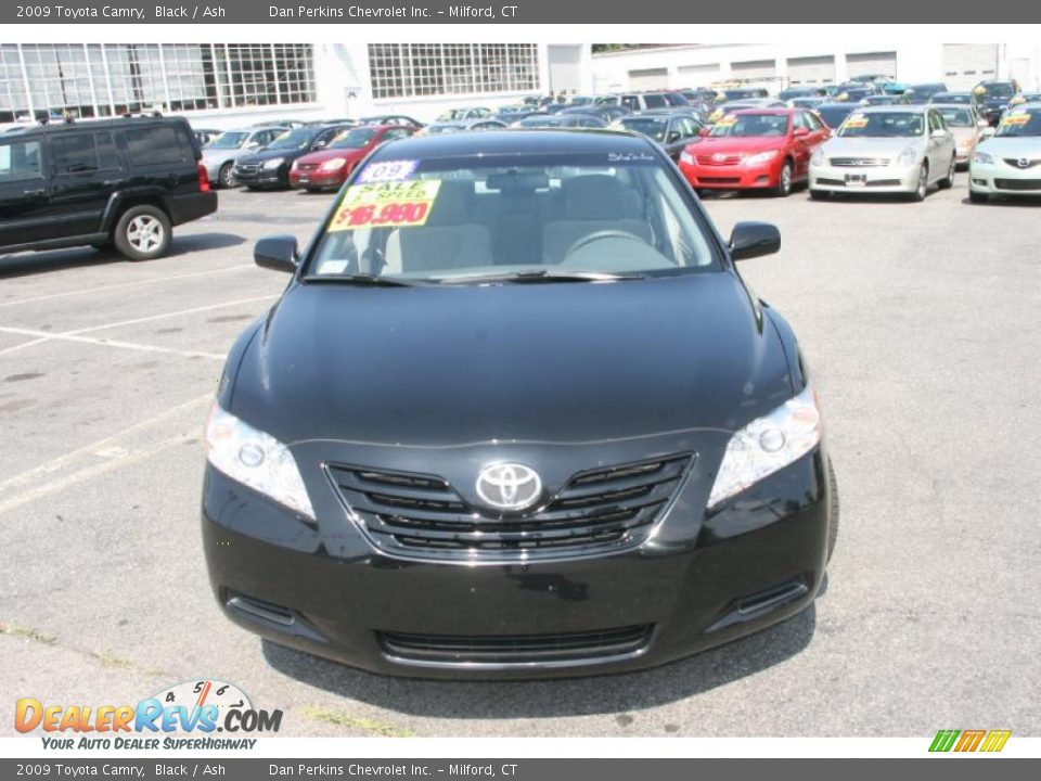 2009 Toyota Camry Black / Ash Photo #2