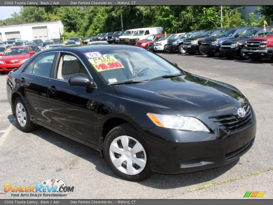 2009 Toyota Camry Black / Ash Photo #3