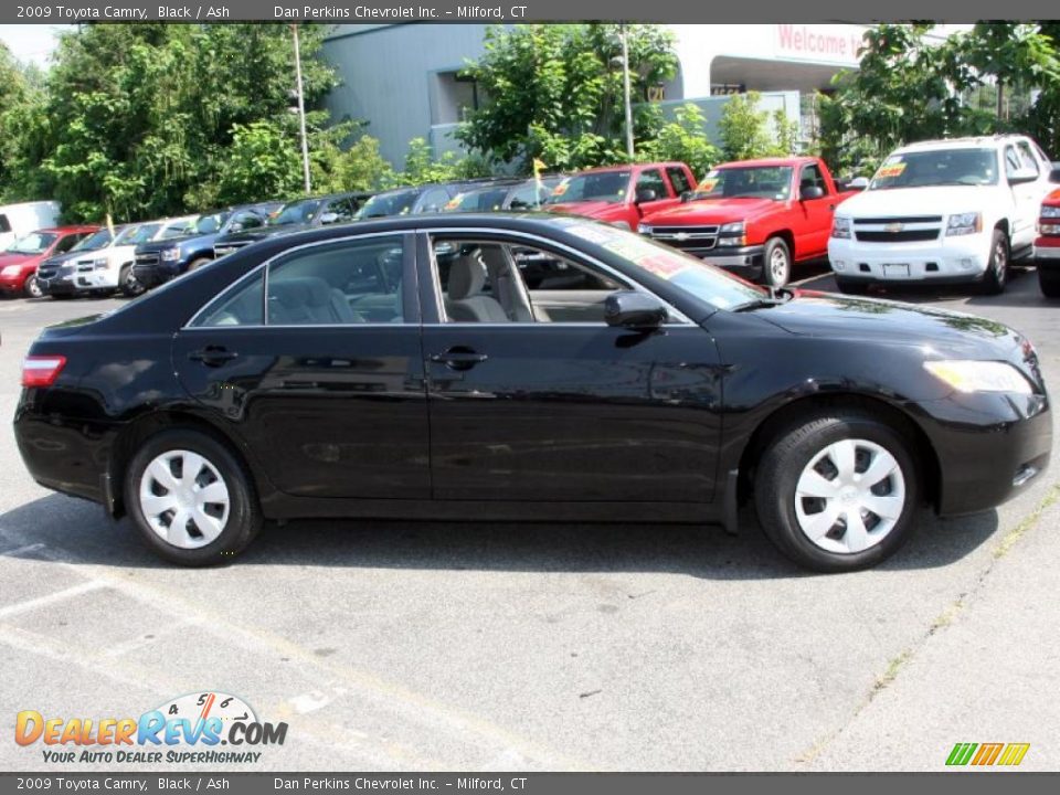 2009 Toyota Camry Black / Ash Photo #4