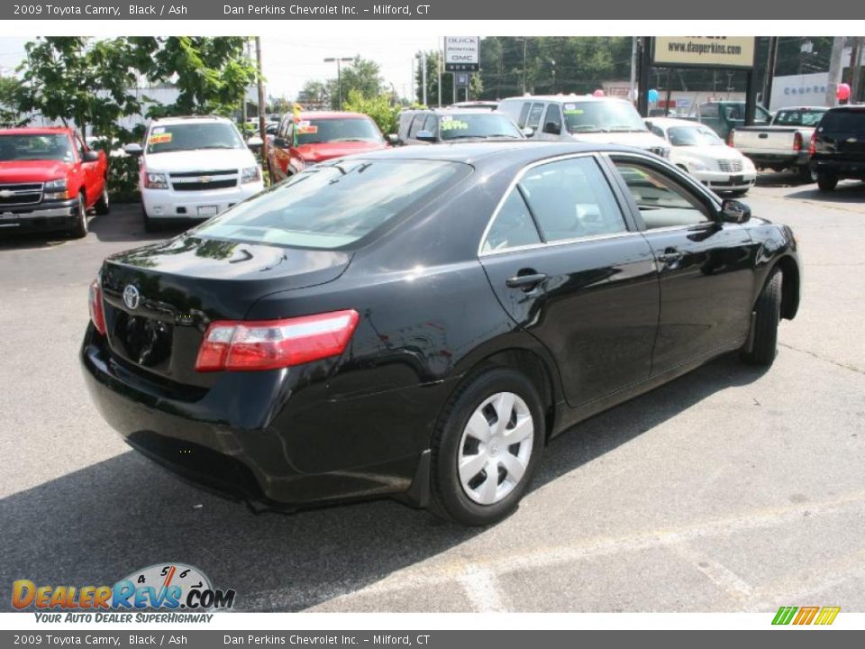 2009 Toyota Camry Black / Ash Photo #5