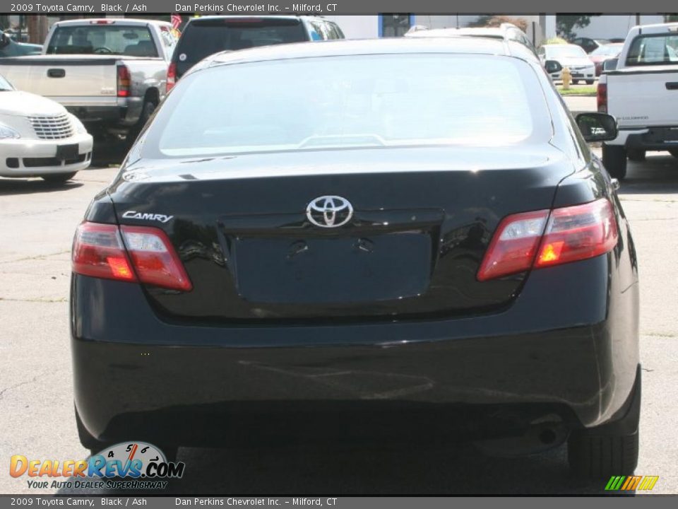 2009 Toyota Camry Black / Ash Photo #6
