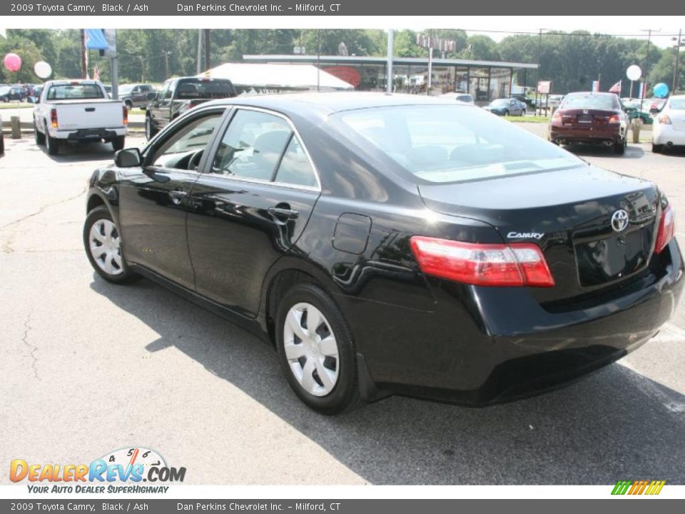 2009 Toyota Camry Black / Ash Photo #8