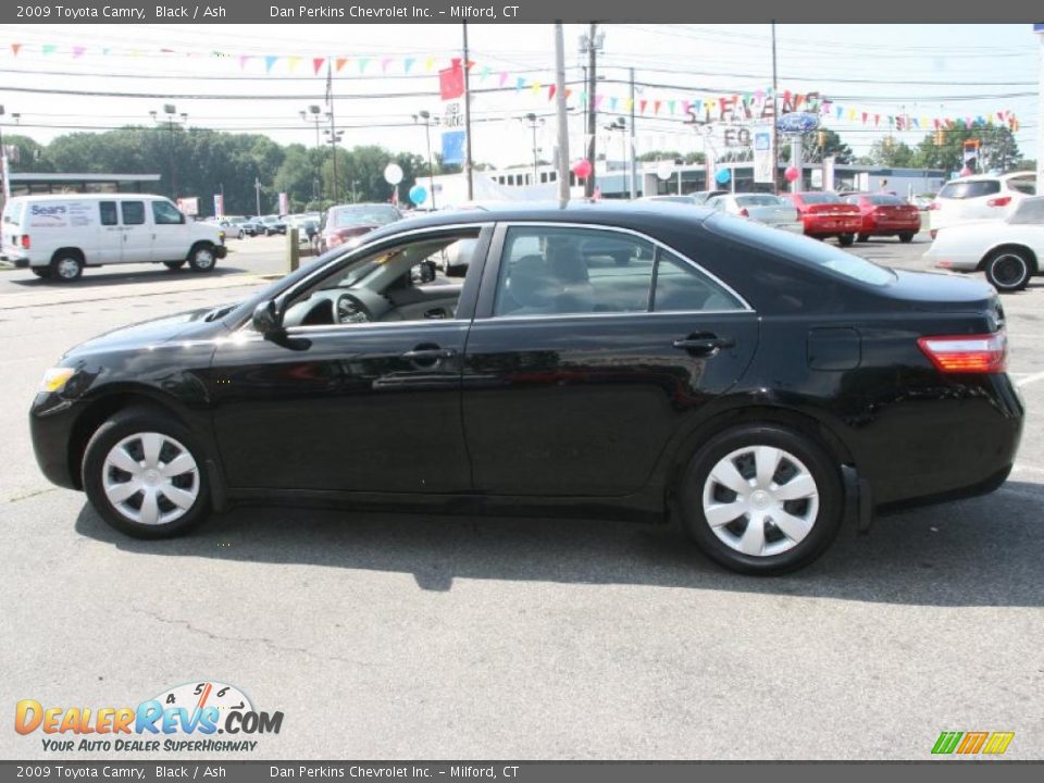 2009 Toyota Camry Black / Ash Photo #9