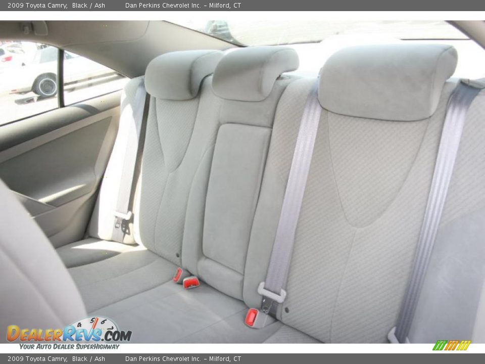 2009 Toyota Camry Black / Ash Photo #12