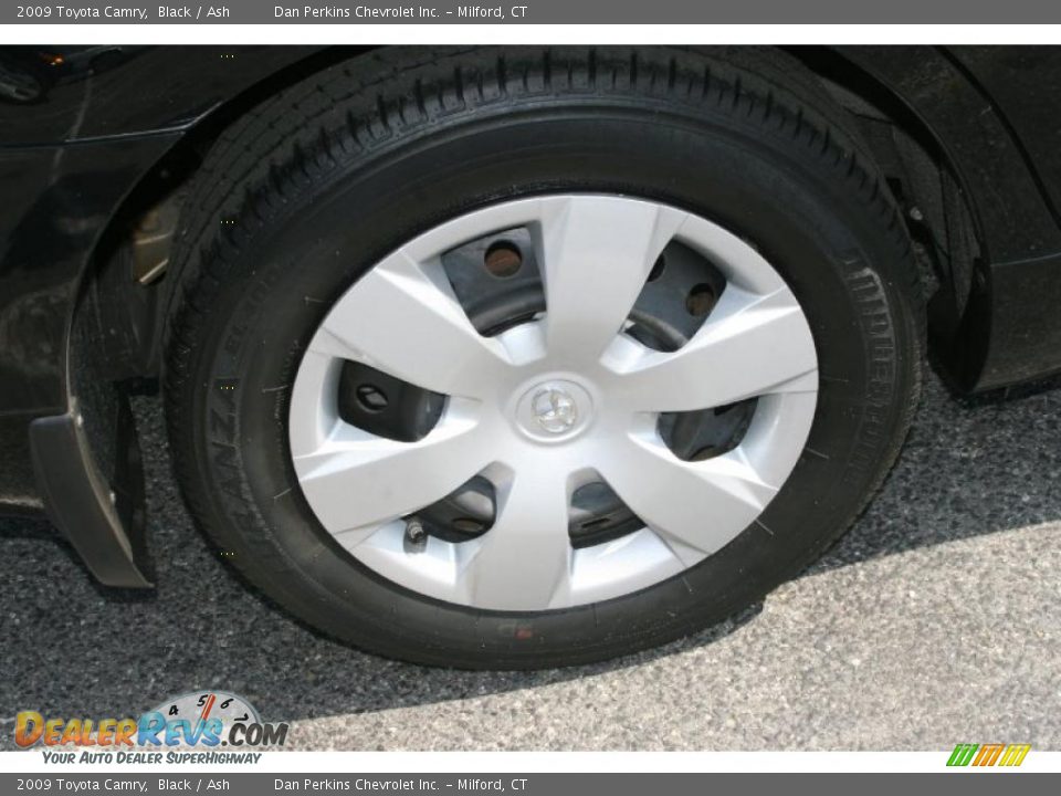 2009 Toyota Camry Black / Ash Photo #19