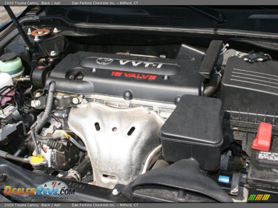 2009 Toyota Camry Black / Ash Photo #25