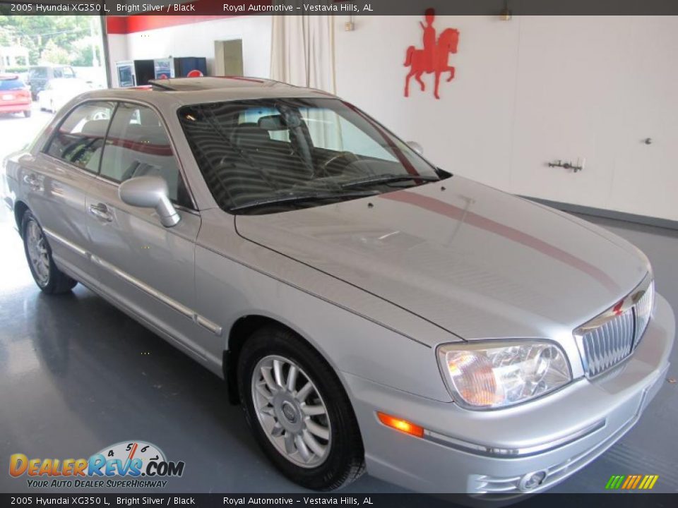 2005 Hyundai XG350 L Bright Silver / Black Photo #1