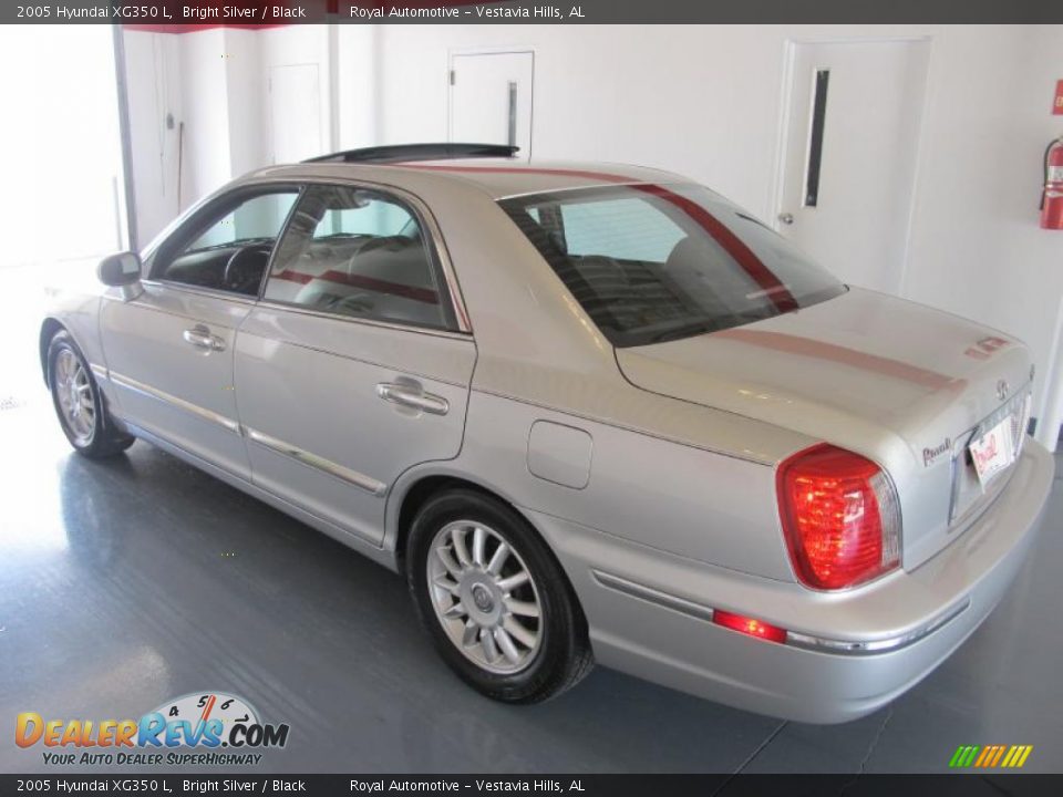 2005 Hyundai XG350 L Bright Silver / Black Photo #4