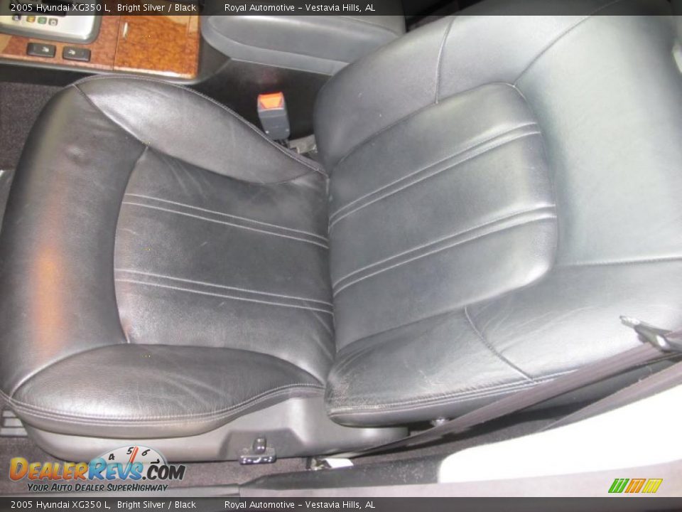 2005 Hyundai XG350 L Bright Silver / Black Photo #13