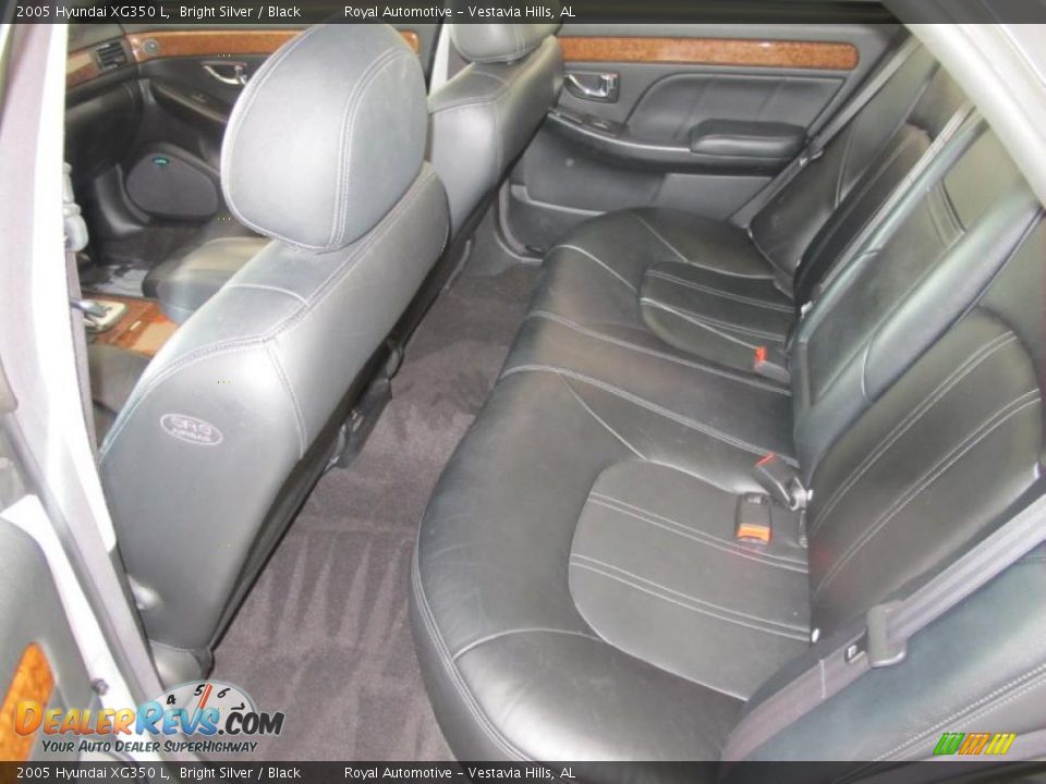 2005 Hyundai XG350 L Bright Silver / Black Photo #20