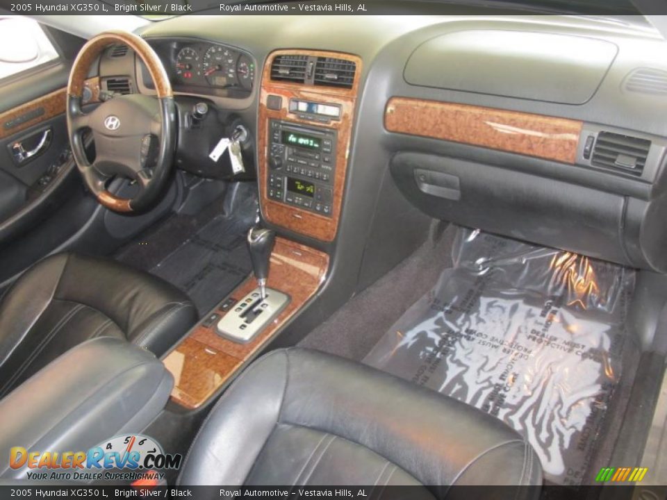 2005 Hyundai XG350 L Bright Silver / Black Photo #27
