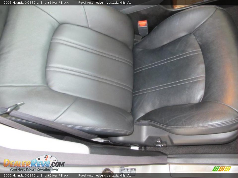 2005 Hyundai XG350 L Bright Silver / Black Photo #28