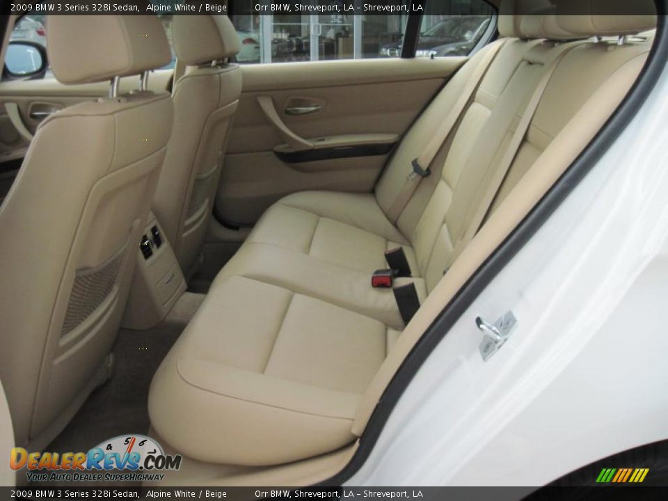 2009 BMW 3 Series 328i Sedan Alpine White / Beige Photo #9