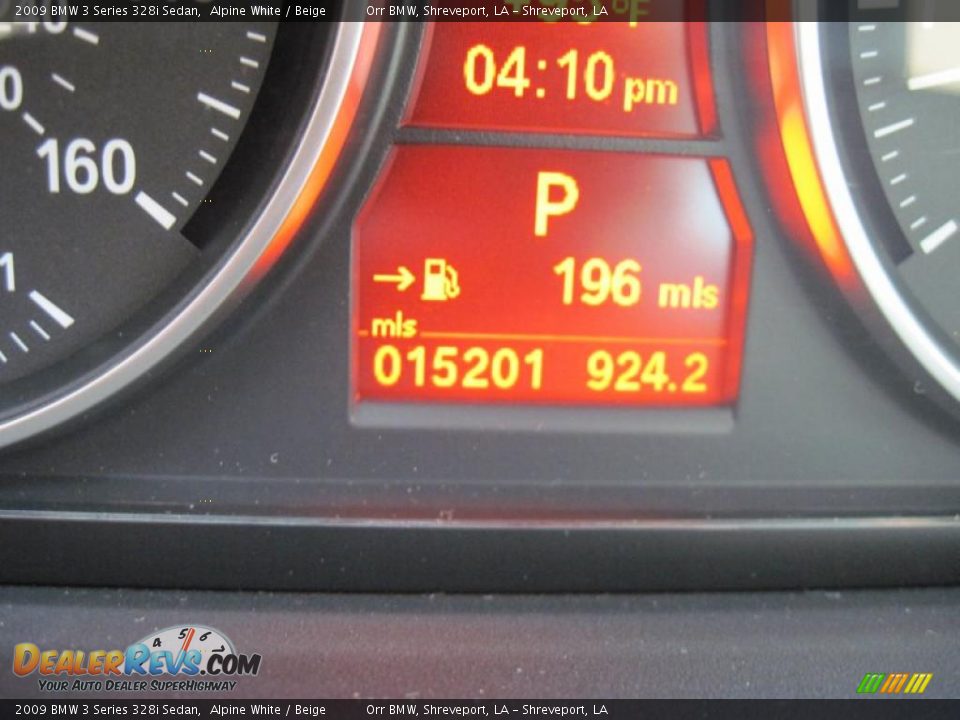 2009 BMW 3 Series 328i Sedan Alpine White / Beige Photo #12