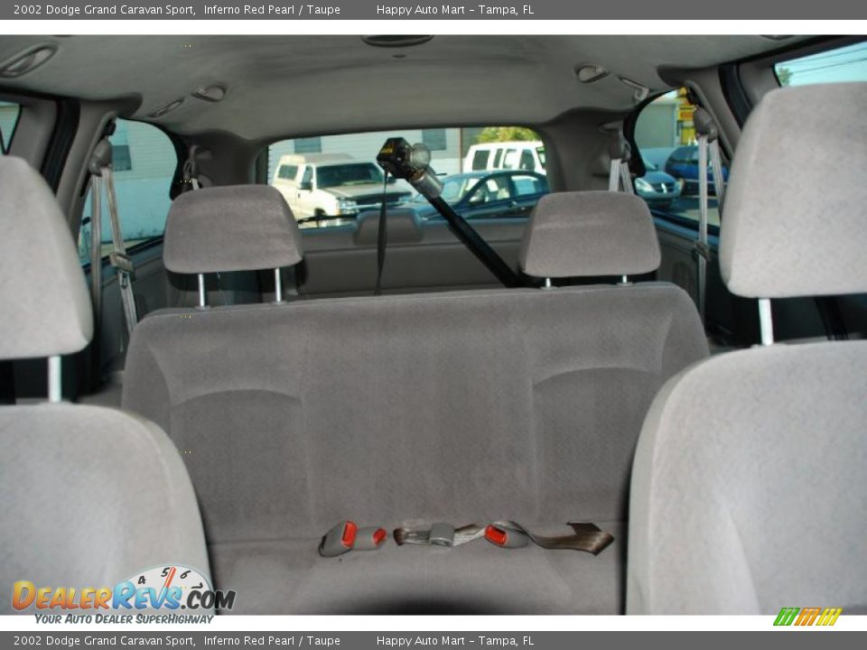 2002 Dodge Grand Caravan Sport Inferno Red Pearl / Taupe Photo #24