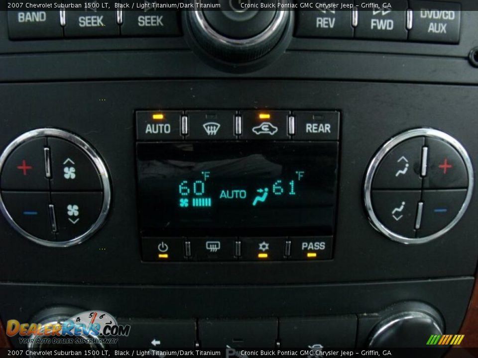 2007 Chevrolet Suburban 1500 LT Black / Light Titanium/Dark Titanium Photo #27