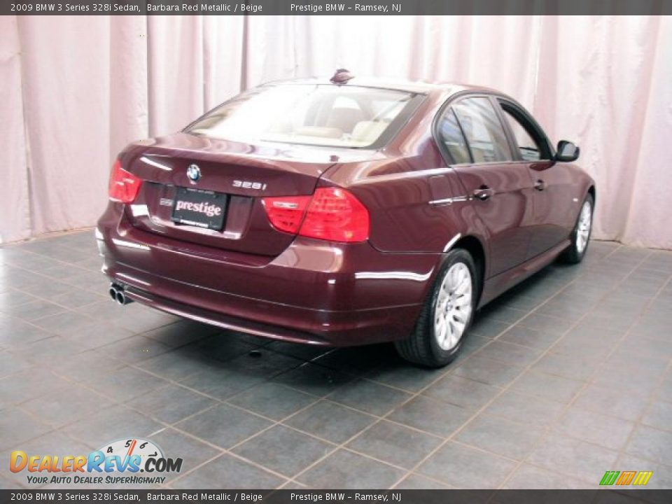 2009 BMW 3 Series 328i Sedan Barbara Red Metallic / Beige Photo #2