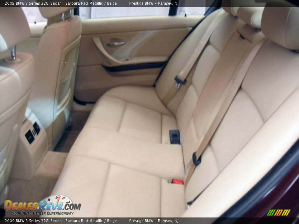 2009 BMW 3 Series 328i Sedan Barbara Red Metallic / Beige Photo #6