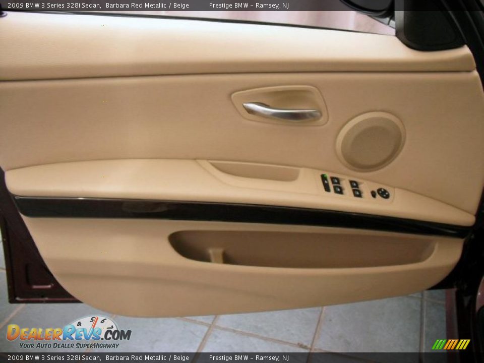 2009 BMW 3 Series 328i Sedan Barbara Red Metallic / Beige Photo #8