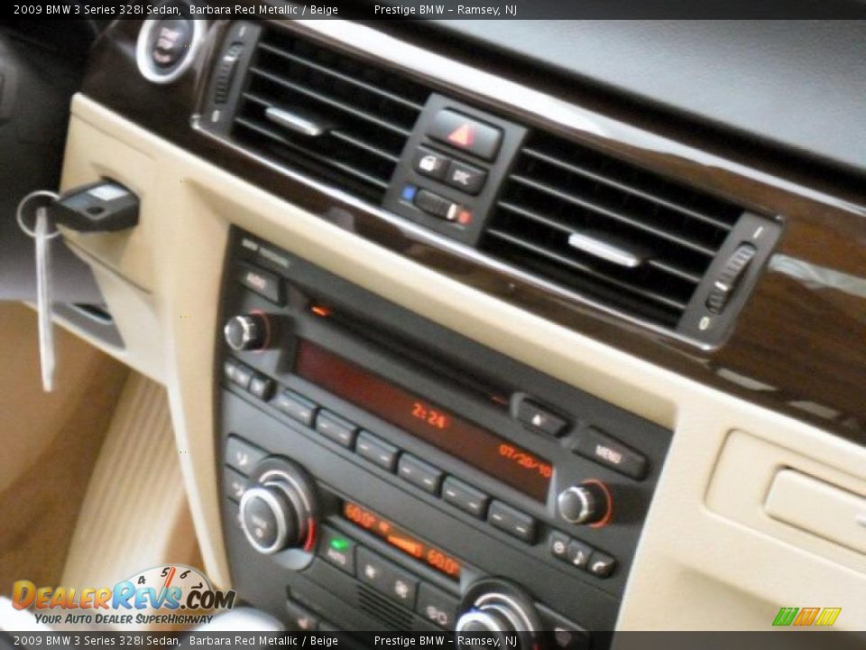 2009 BMW 3 Series 328i Sedan Barbara Red Metallic / Beige Photo #16