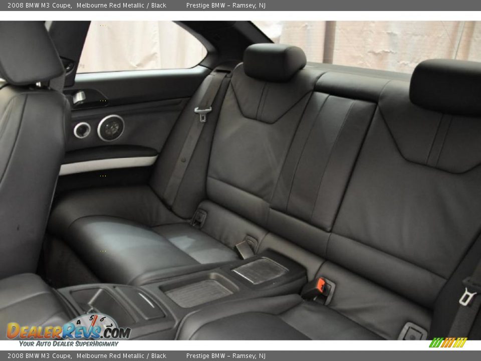 2008 BMW M3 Coupe Melbourne Red Metallic / Black Photo #10