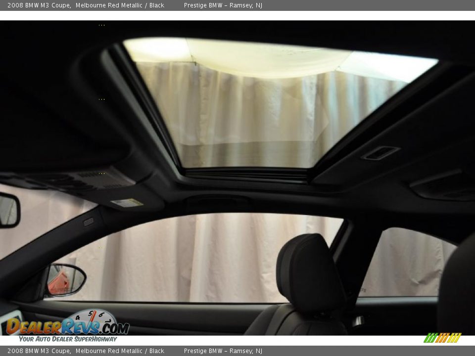 2008 BMW M3 Coupe Melbourne Red Metallic / Black Photo #11