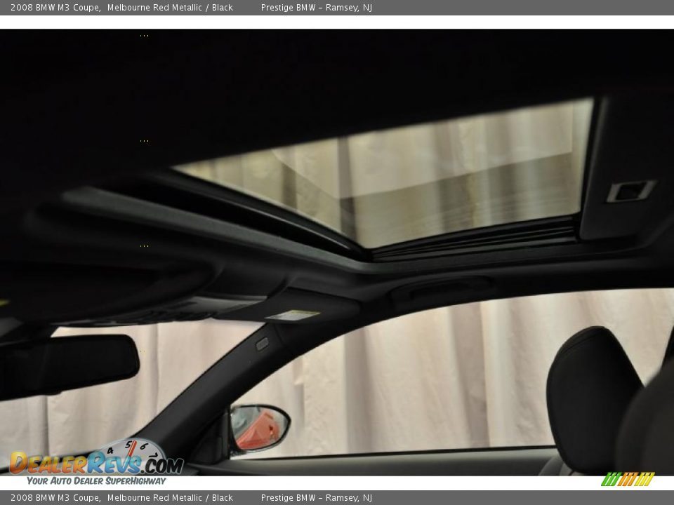 2008 BMW M3 Coupe Melbourne Red Metallic / Black Photo #12