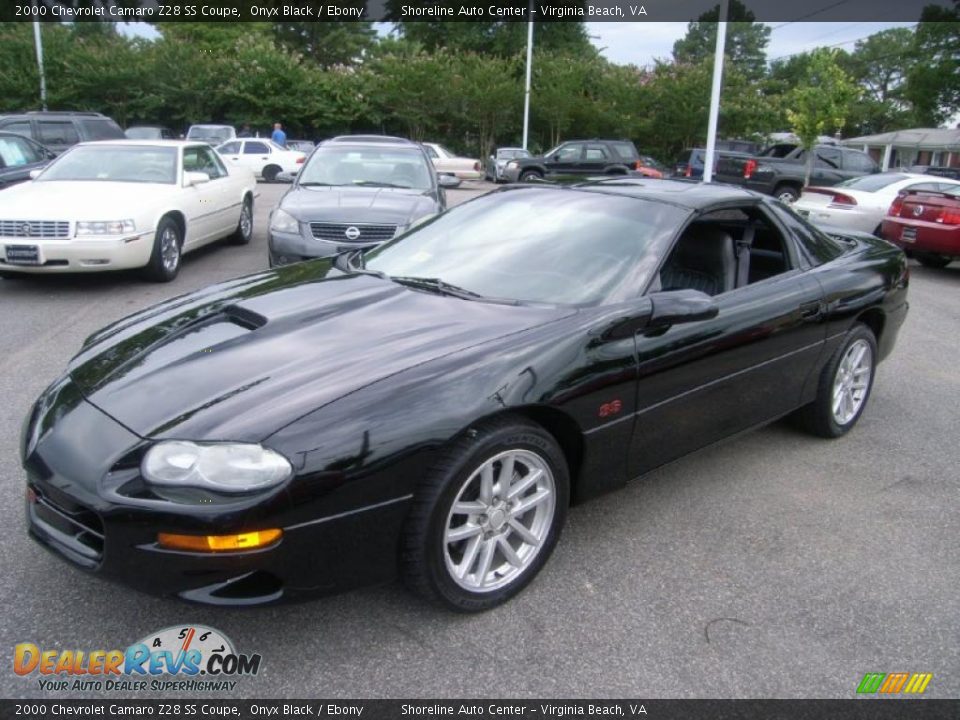 2000 Chevrolet Camaro Z28 SS Coupe Onyx Black / Ebony Photo #1