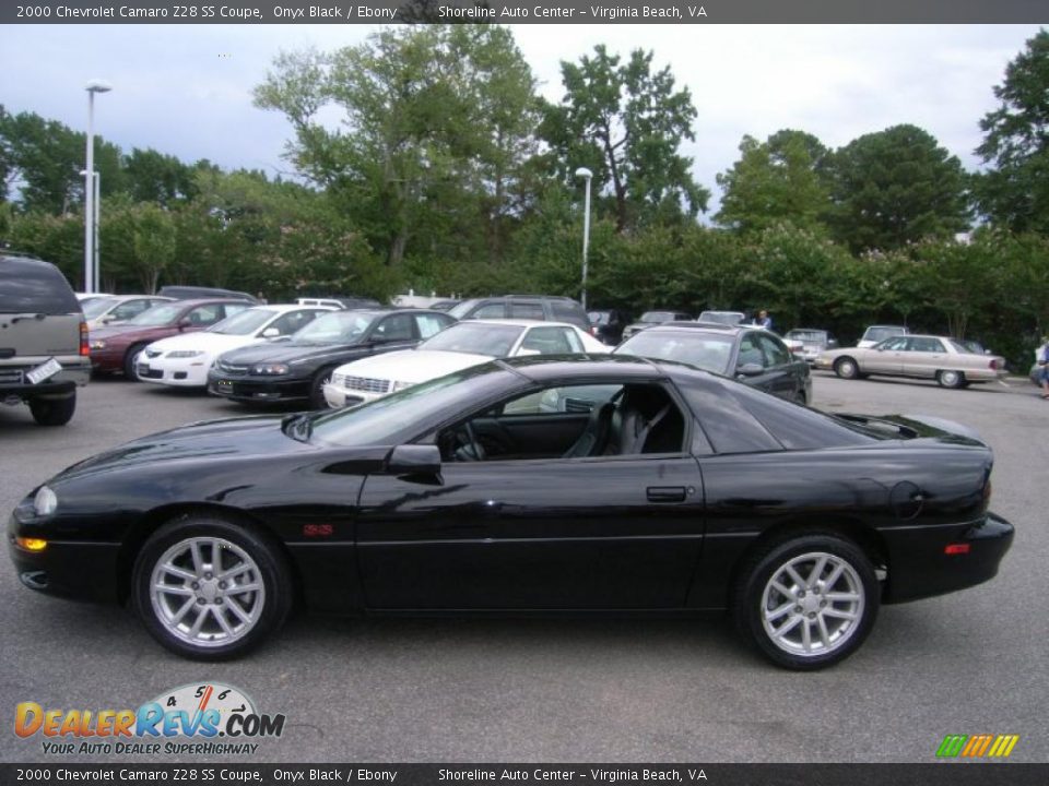 2000 Chevrolet Camaro Z28 SS Coupe Onyx Black / Ebony Photo #2