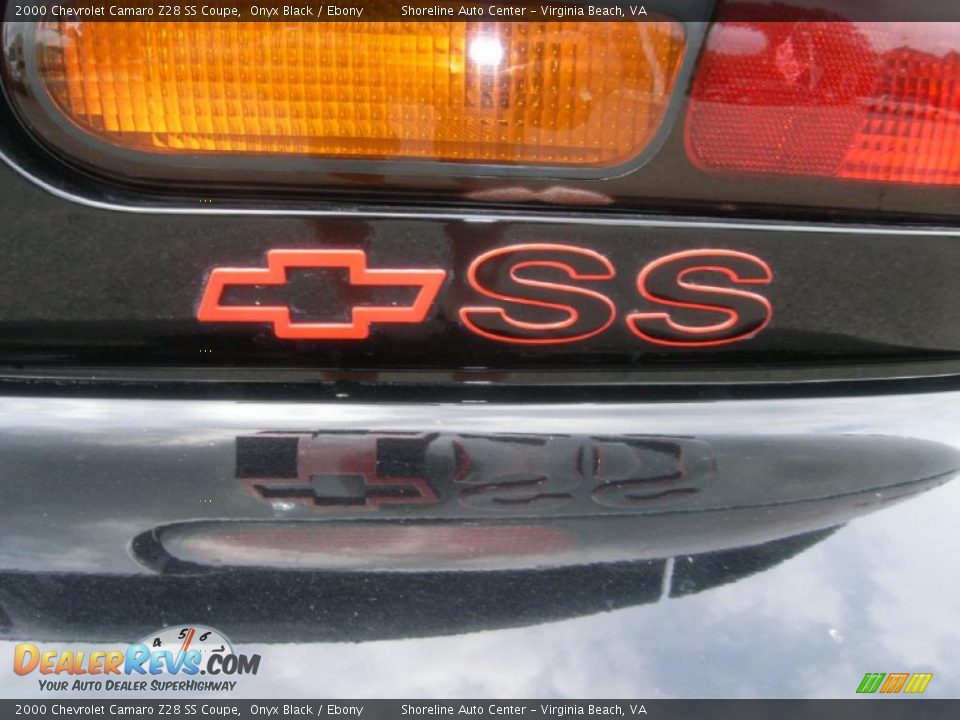 2000 Chevrolet Camaro Z28 SS Coupe Onyx Black / Ebony Photo #5