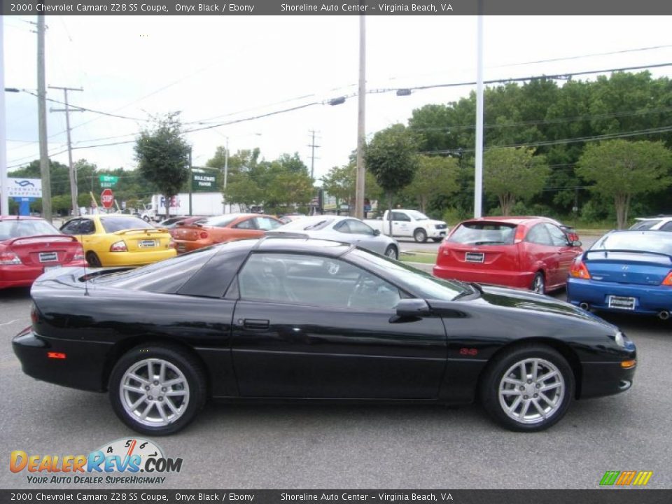 2000 Chevrolet Camaro Z28 SS Coupe Onyx Black / Ebony Photo #7