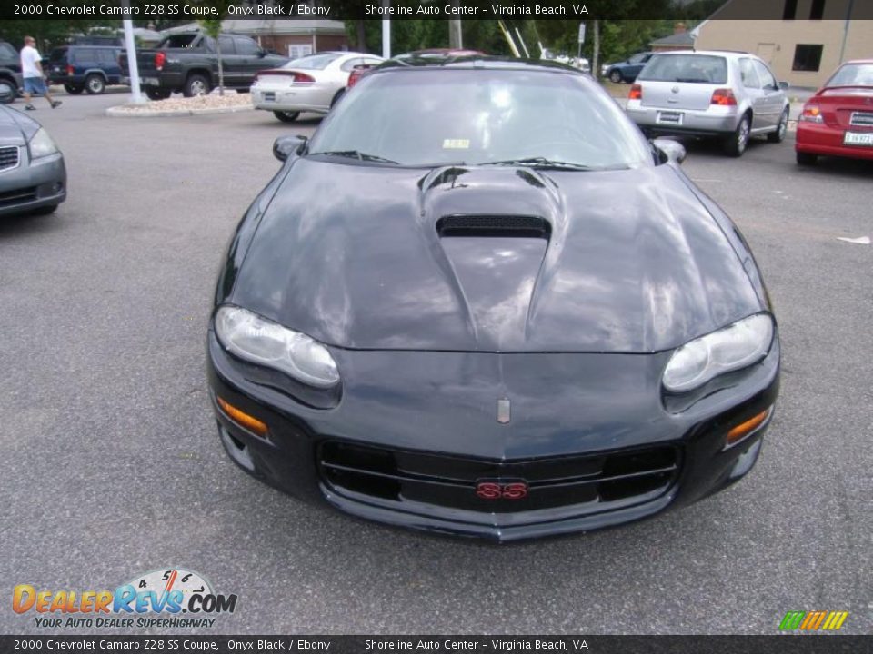 2000 Chevrolet Camaro Z28 SS Coupe Onyx Black / Ebony Photo #9