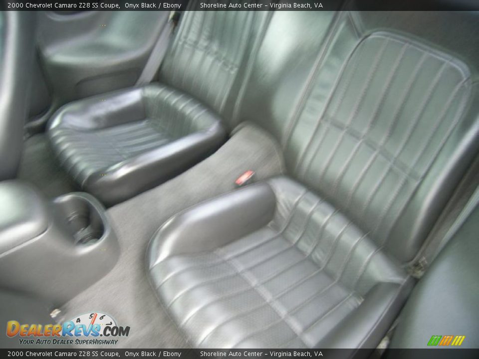 2000 Chevrolet Camaro Z28 SS Coupe Onyx Black / Ebony Photo #11