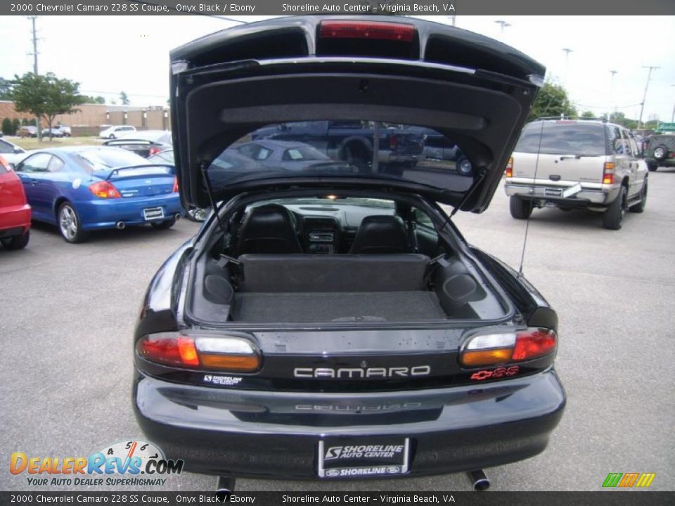 2000 Chevrolet Camaro Z28 SS Coupe Onyx Black / Ebony Photo #12