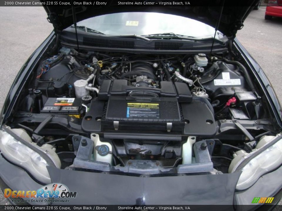 2000 Chevrolet Camaro Z28 SS Coupe Onyx Black / Ebony Photo #18