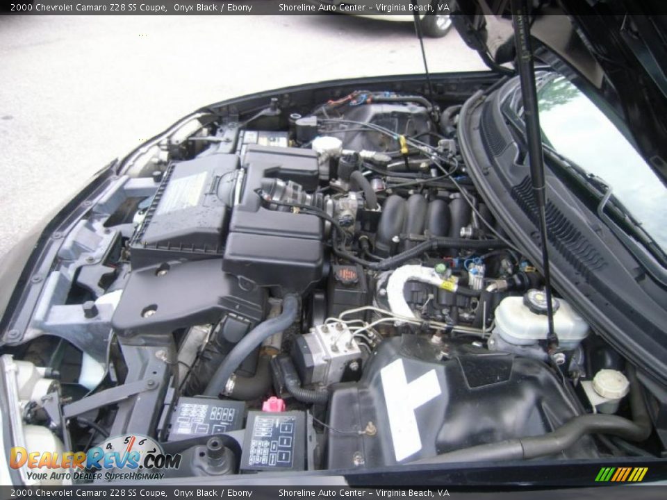 2000 Chevrolet Camaro Z28 SS Coupe Onyx Black / Ebony Photo #19