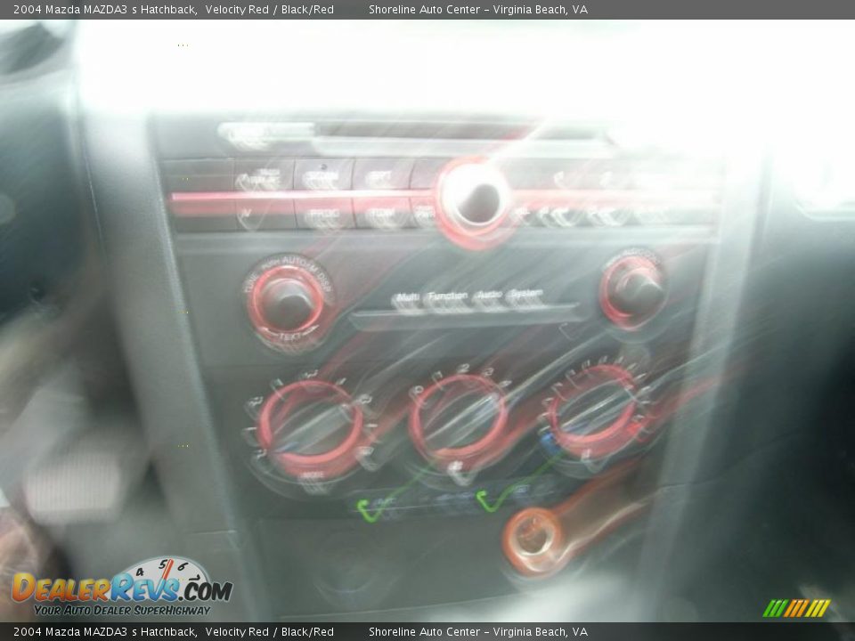 2004 Mazda MAZDA3 s Hatchback Velocity Red / Black/Red Photo #15