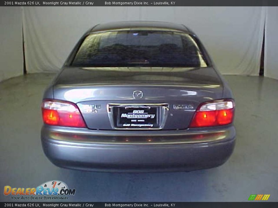 2001 Mazda 626 LX Moonlight Gray Metallic / Gray Photo #19
