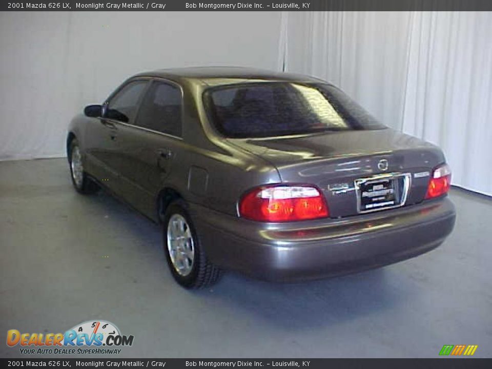 2001 Mazda 626 LX Moonlight Gray Metallic / Gray Photo #21